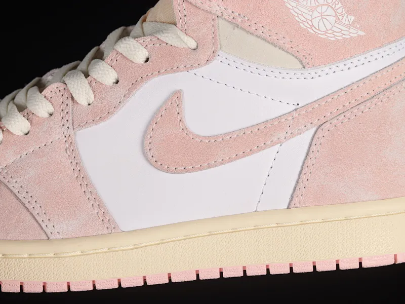 All categories Air Jordan Jordan series basketball shoes Air Jordan 1 High Air Jordan 1 High OG "Washed Pink" AJ1 Joe 1 washed pink high-top basketball shoes FD2596-600